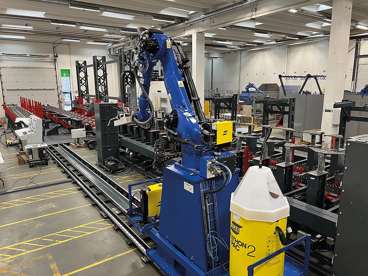 GMT Robotics DWALL ARCAS cage assembled