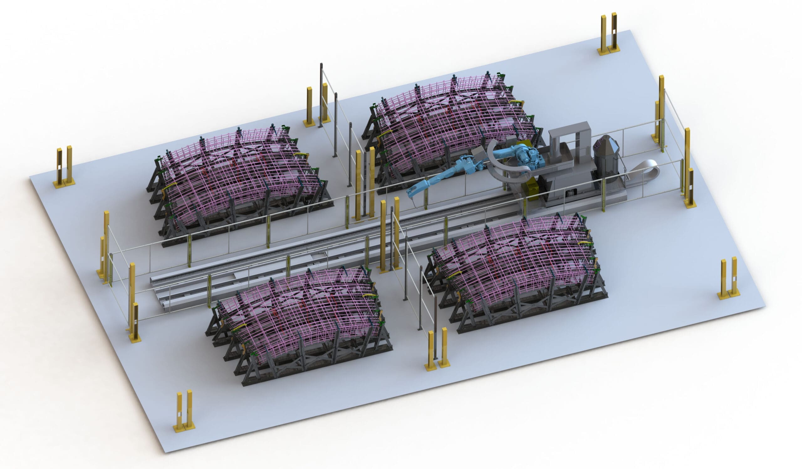 GMT Robotics MEGA WELDMATE tunnel segments