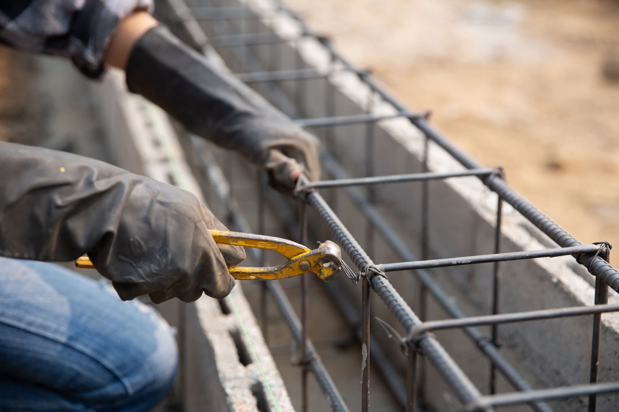 Concrete and rebar construction