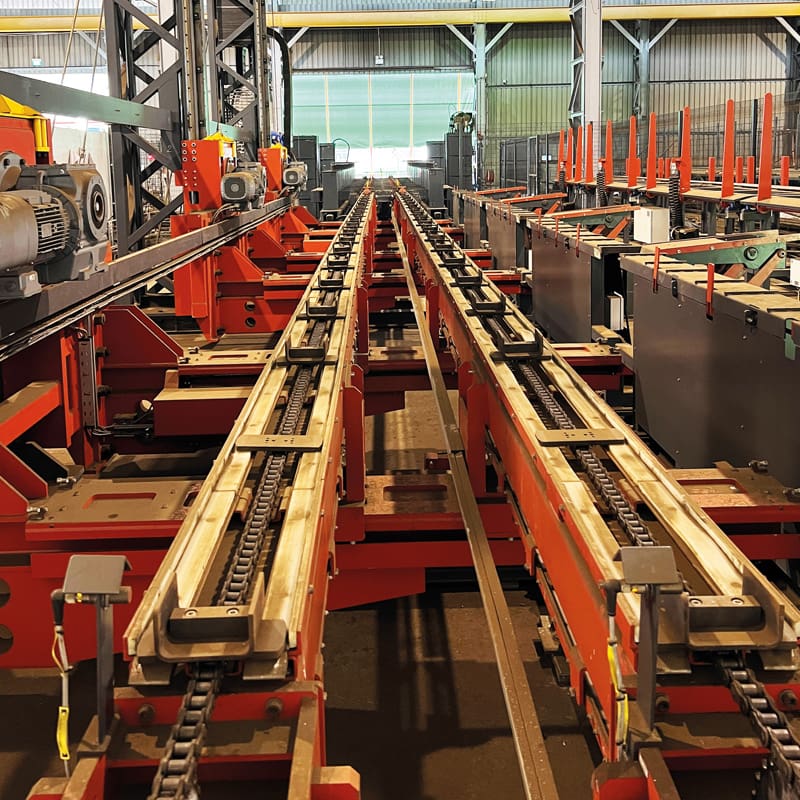 GMT Robotics Dwall Arcas automatic rebar cage assembly system